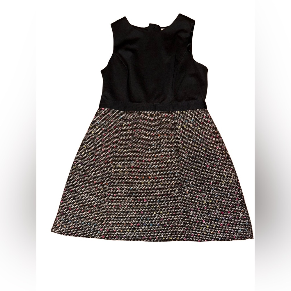 Milly Minis Black and Multicolor Girl’s Dress